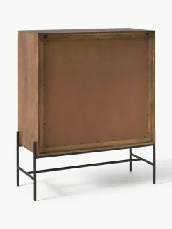 Westwing Collection Highboard Vienna mit Wiener Geflecht