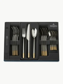 Villeroy & Boch Hochglanzpoliertes Besteck-Set Ella, 6 Personen (30-tlg.)