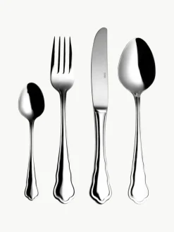 Sola Switzerland Hochglanzpoliertes Besteck-Set Lotus, 6 Personen (24-tlg.)