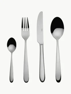 Sola Switzerland Hochglanzpoliertes Besteck-Set Tulip, 6 Personen (24-tlg.)