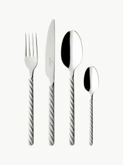 Villeroy & Boch Hochglanzpoliertes Besteck-Set Montauk, 6 Personen (24-tlg.)