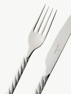 Villeroy & Boch Hochglanzpoliertes Besteck-Set Montauk, 6 Personen (24-tlg.)