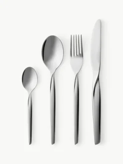 Gense Hochglanzpoliertes Besteck-Set Twist, 4 Personen (16-tlg.)