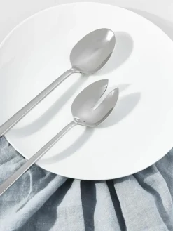 Westwing Collection Hochglanzpoliertes Salatbesteck Shine