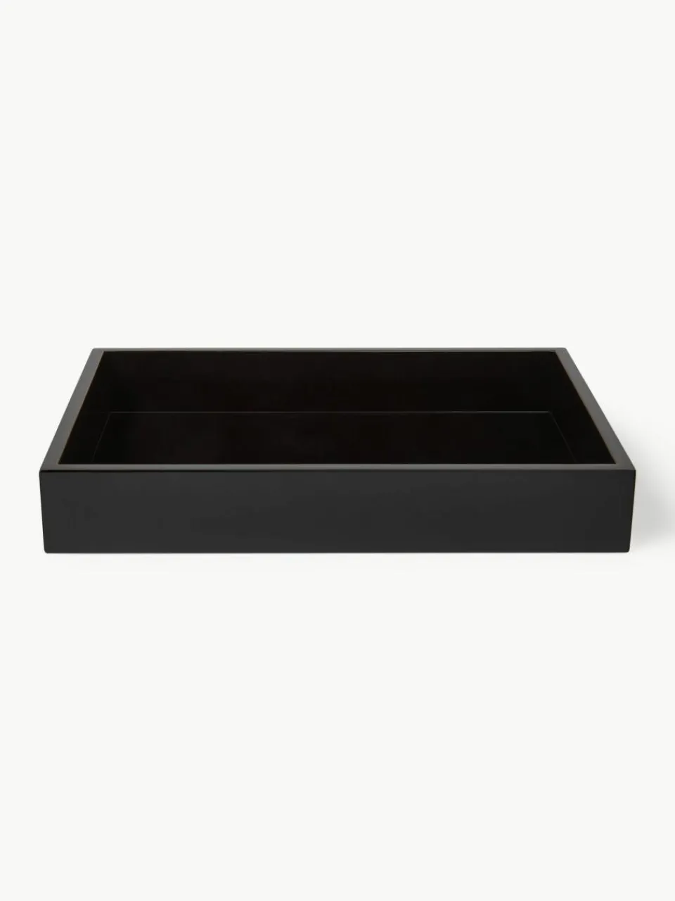 Westwing Collection Hochglanz-Tablett Hayley, B 33 cm