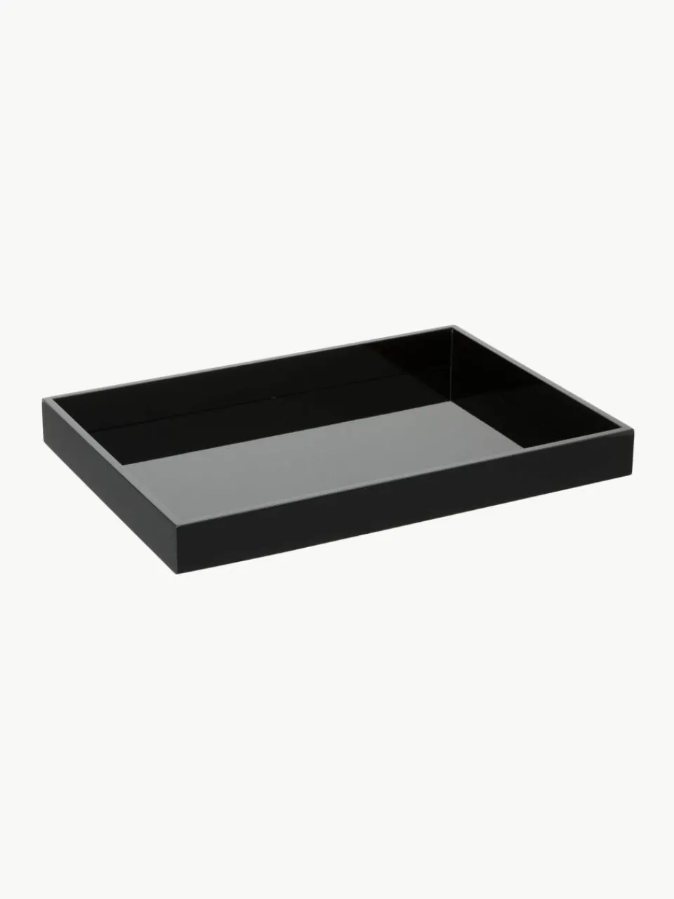 Westwing Collection Hochglanz-Tablett Hayley, B 50 cm