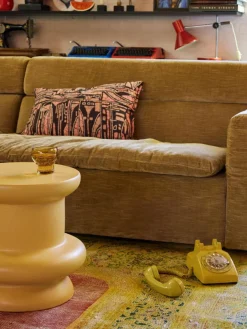 HKLIVING Hocker Cosmos aus Steingut
