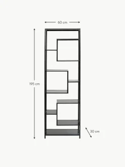 Kare Design Hohes Metall-Regal Loft
