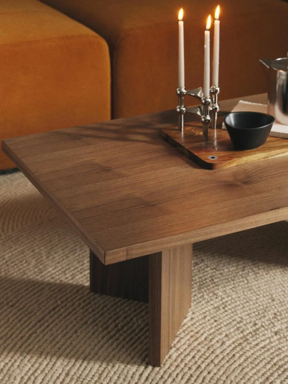 Westwing Collection Holz-Couchtisch Toni