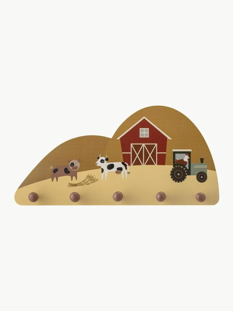 Kinder Bloomingville mini Holz-Garderobenleiste Billy