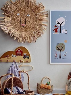 Kinder Bloomingville mini Holz-Garderobenleiste Billy