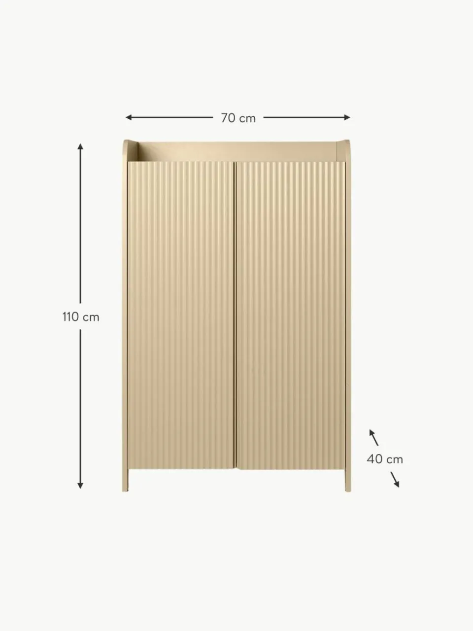 ferm LIVING Holz-Highboard Sill