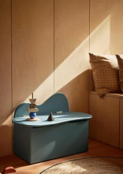 Kinder ferm LIVING Kids Holz-Kinderbank Slope mit Stauraum