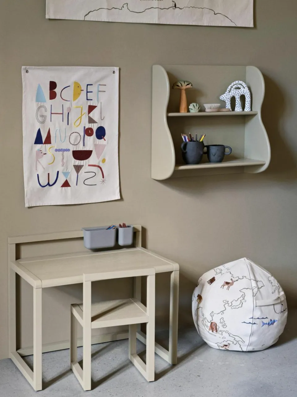 Kinder ferm LIVING Kids Holz-Kinderschreibtisch Little Architect