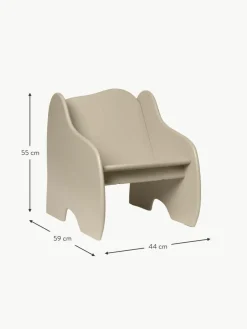 Kinder ferm LIVING Kids Holz-Loungekinderstuhl Slope mit Bücherregal