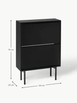 Westwing Collection Holz-Schuhschrank Elona