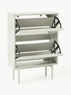 Westwing Collection Holz-Schuhschrank Elona