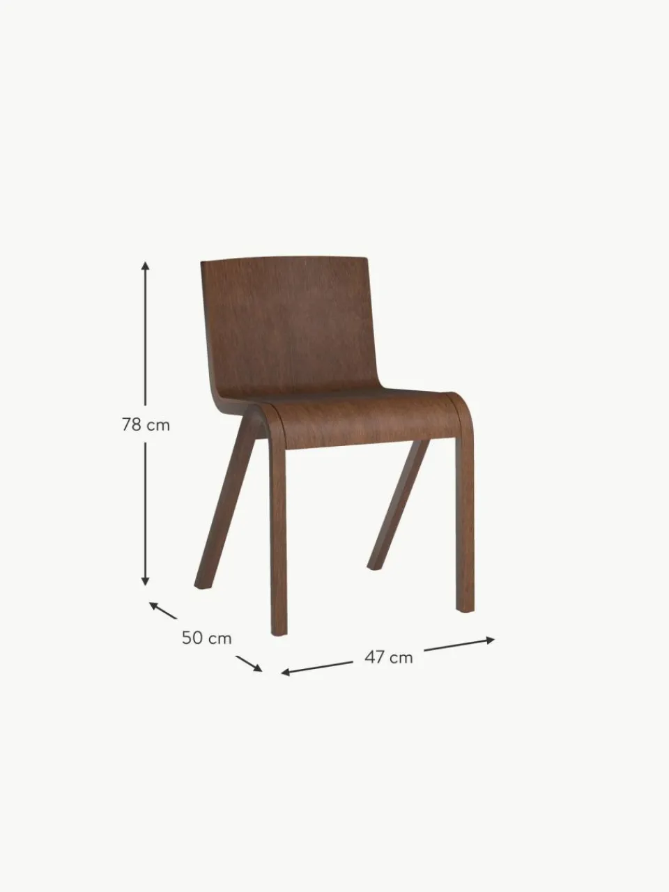 Audo Copenhagen Holz-Stuhl Ready Dining