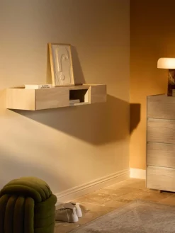 Westwing Collection Holz-Wandkonsole Larsen