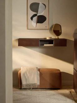 Westwing Collection Holz-Wandkonsole Larsen