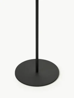 Westwing Collection In- & Outdoor Solar LED-Lampe Kyra mit Rattanschirm