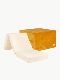 Kinder Nobodinoz 3in1 Samt-Schlafmatratze, Sitzsack und Spieltisch Sleepover