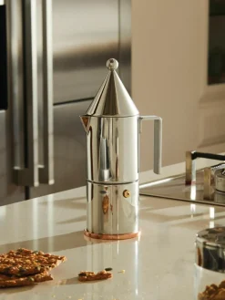 Alessi Kaffeekocher La Conica für drei Tassen