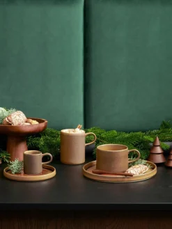 Asa Selection Kaffeetassen Gobi mit reaktiver Glasur, 6 Stück