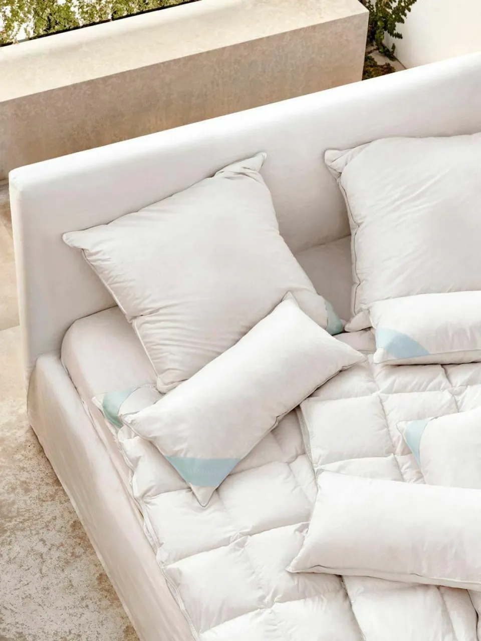 Westwing Collection 3-Kammer-Kopfkissen Premium,