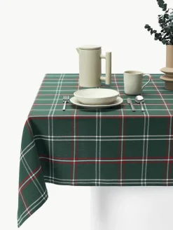 Westwing Collection Karierte Tischdecke Aster