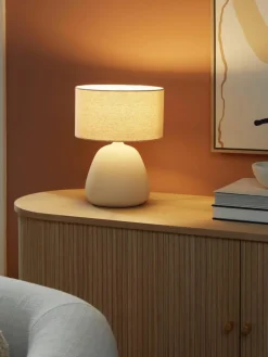 Westwing Collection Keramik-Tischlampe Eileen