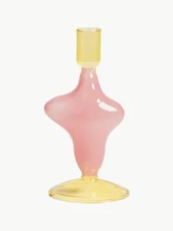&k amsterdam Kerzenhalter Flux aus Glas