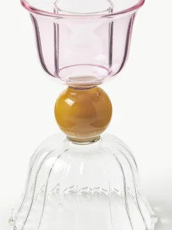 &k amsterdam Kerzenhalter Perle aus Borosilikatglas