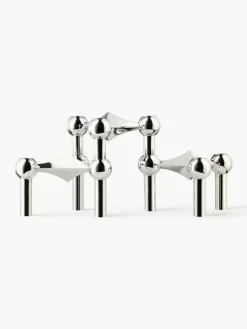 Stoff Nagel Kerzenhalter , 3er-Set