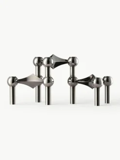 Stoff Nagel Kerzenhalter , 3er-Set