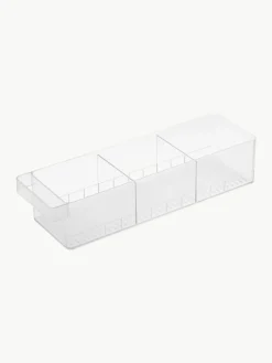 Yamazaki Kühlschrank-Organizer Tower mit Trennwänden