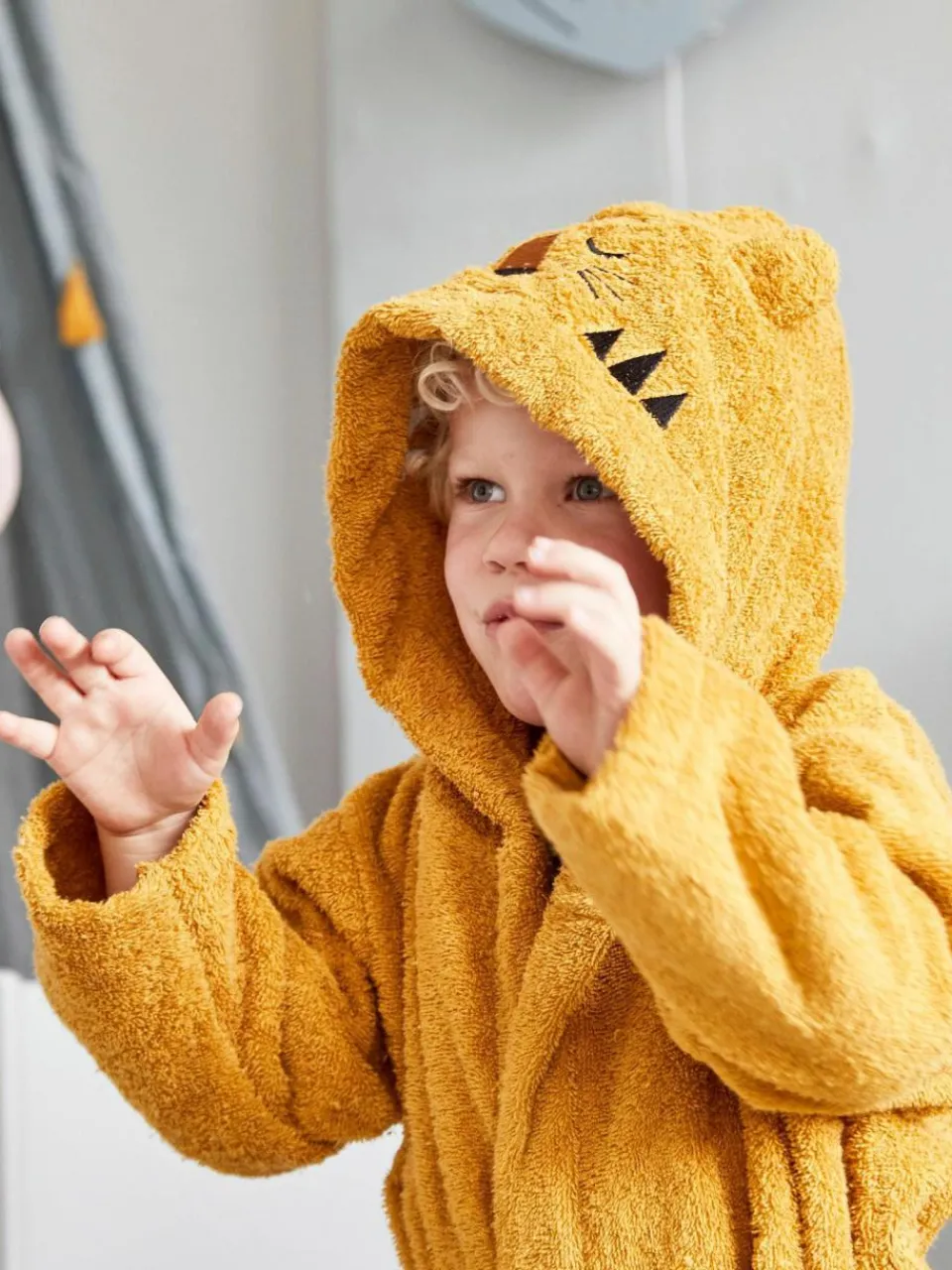 Kinder Roommate Kinder-Bademantel Tiger, in verschiedenen Größen