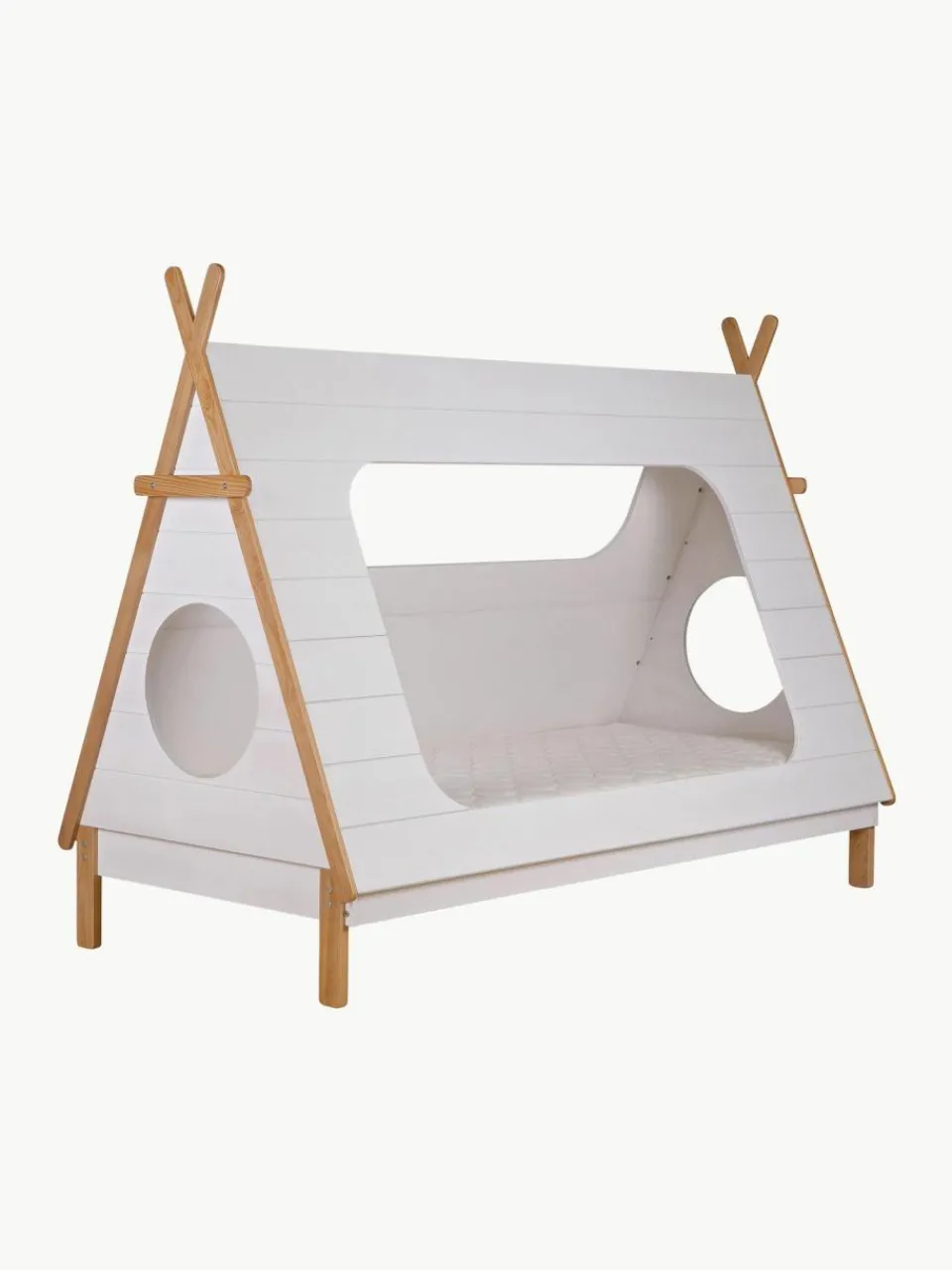 Kinder Westwing Kinderbett Tipi aus Kiefernholz, 90 x 200 cm