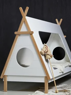 Kinder Westwing Kinderbett Tipi aus Kiefernholz, 90 x 200 cm