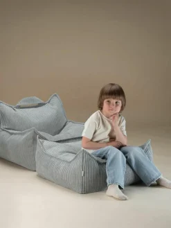 Kinder Wigiwama Kinder-Bodenkissen Sugar aus Cord