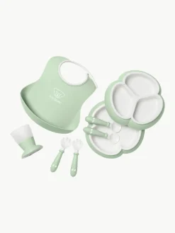 Kinder BabyBjörn Kindergeschirr Bliss mit Lätzchen, 8er-Set