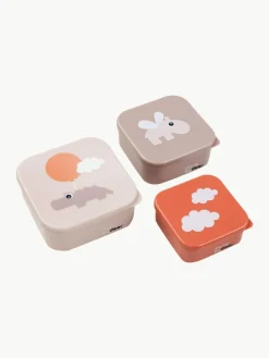 Kinder Done by Deer Kinder-Lunchboxen Happy Clouds, 3er-Set