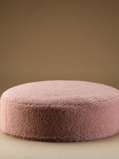 Kinder Wigiwama Kinder-Pouf Sugar aus Teddy, Ø 65 cm
