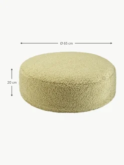 Kinder Wigiwama Kinder-Pouf Sugar aus Teddy, Ø 65 cm