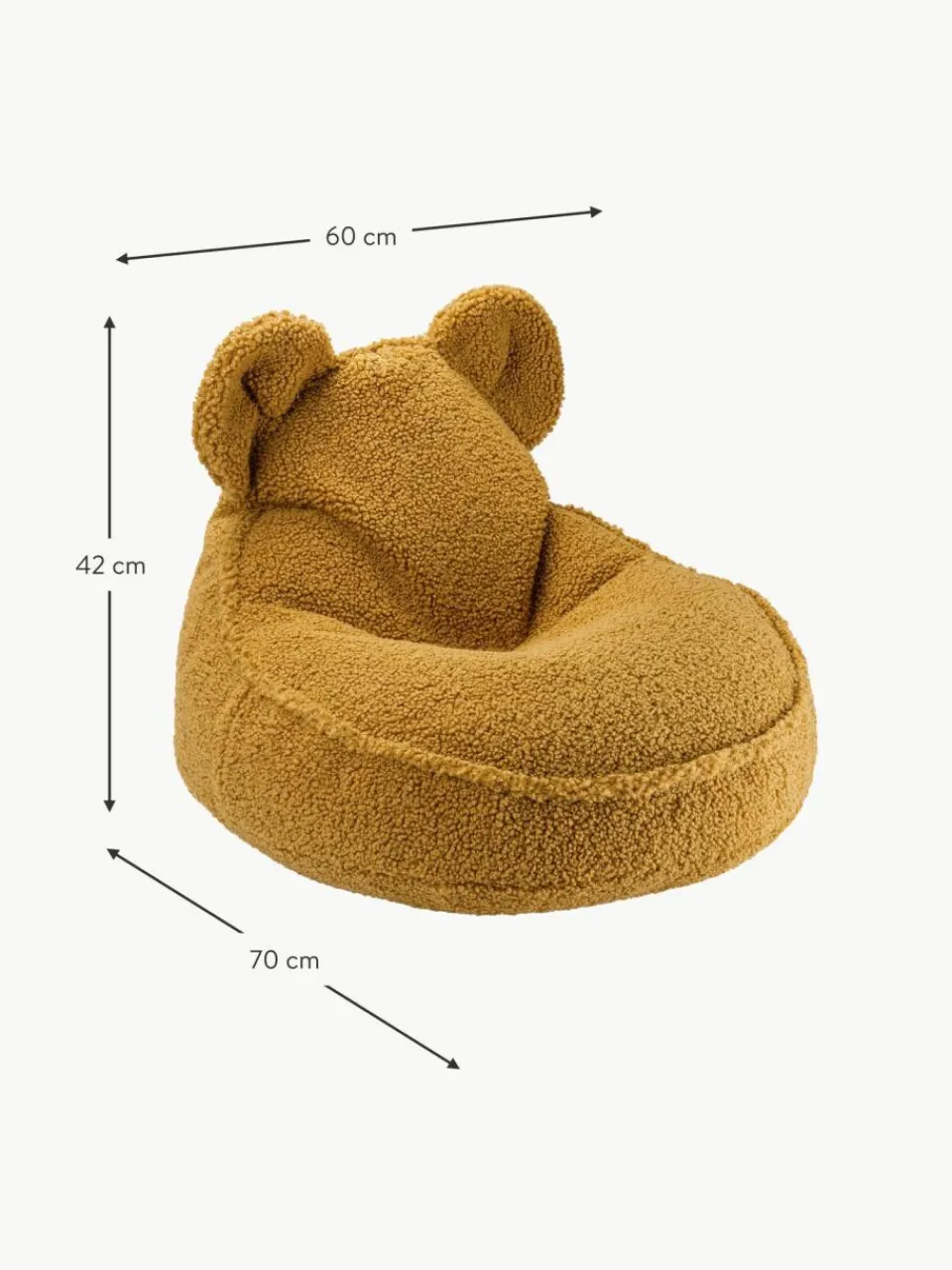 Kinder Wigiwama Kinder-Sitzsack Bear aus Teddy