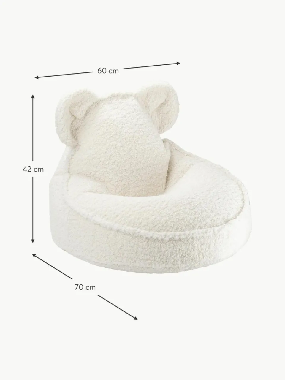 Kinder Wigiwama Kinder-Sitzsack Bear aus Teddy