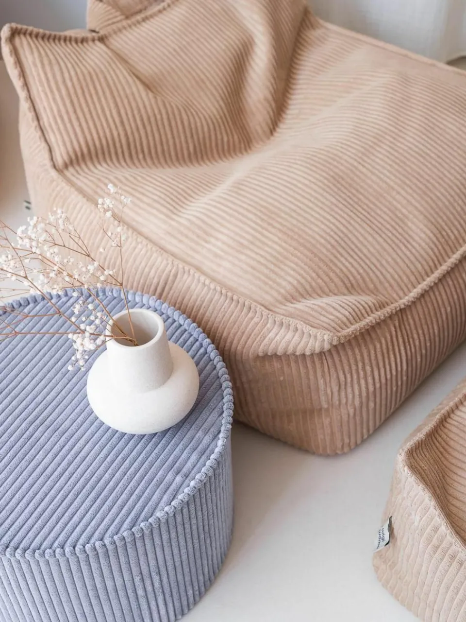 Kinder Wigiwama Kinder-Sitzsack Sugar aus Cord