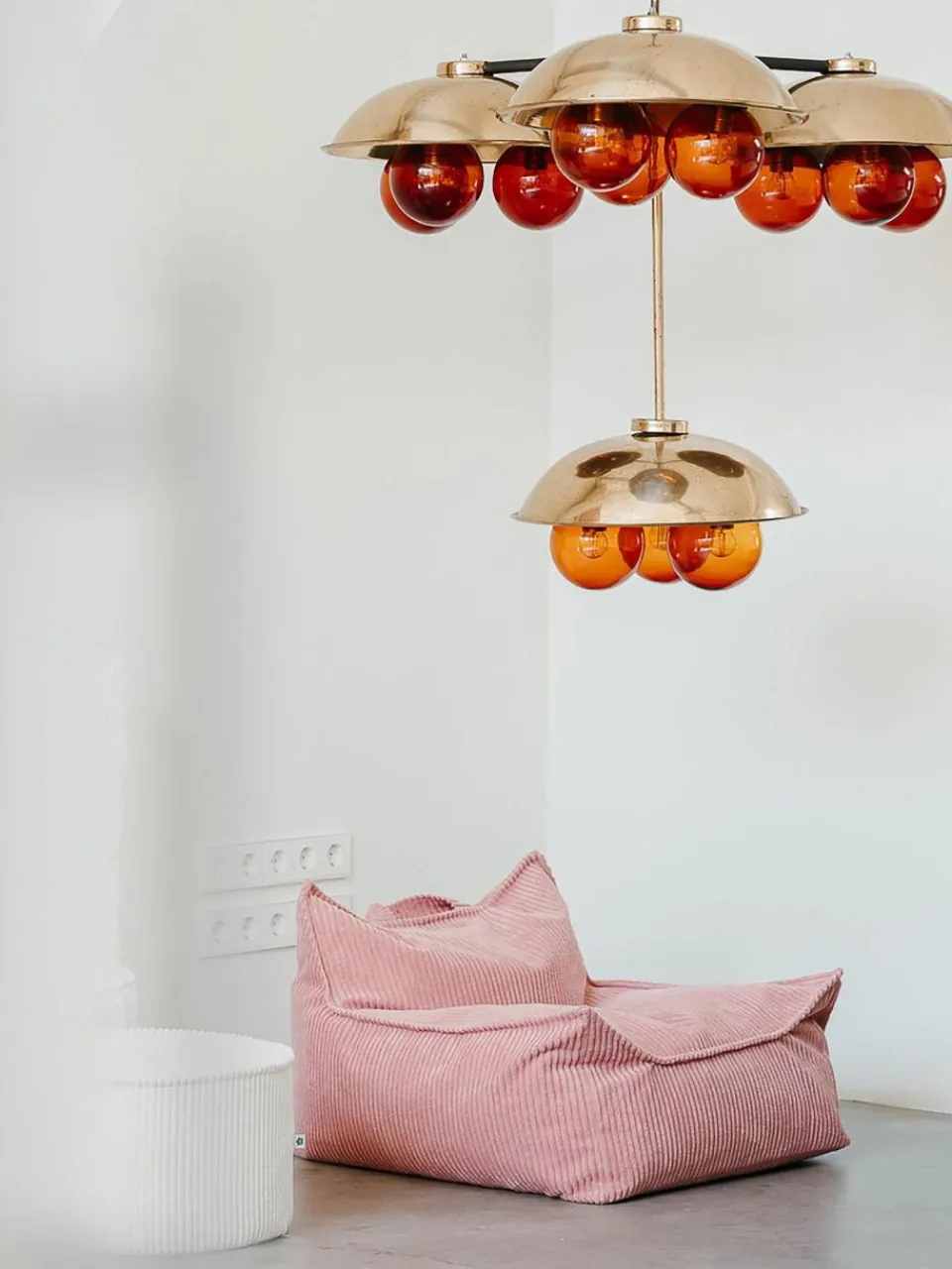 Kinder Wigiwama Kinder-Sitzsack Sugar aus Cord
