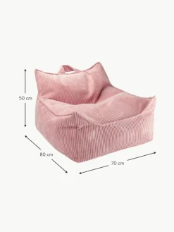 Kinder Wigiwama Kinder-Sitzsack Sugar aus Cord