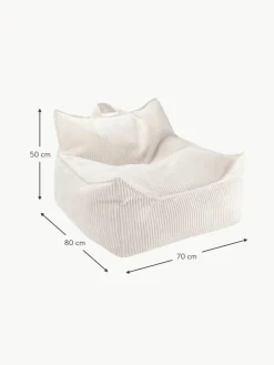 Kinder Wigiwama Kinder-Sitzsack Sugar aus Cord